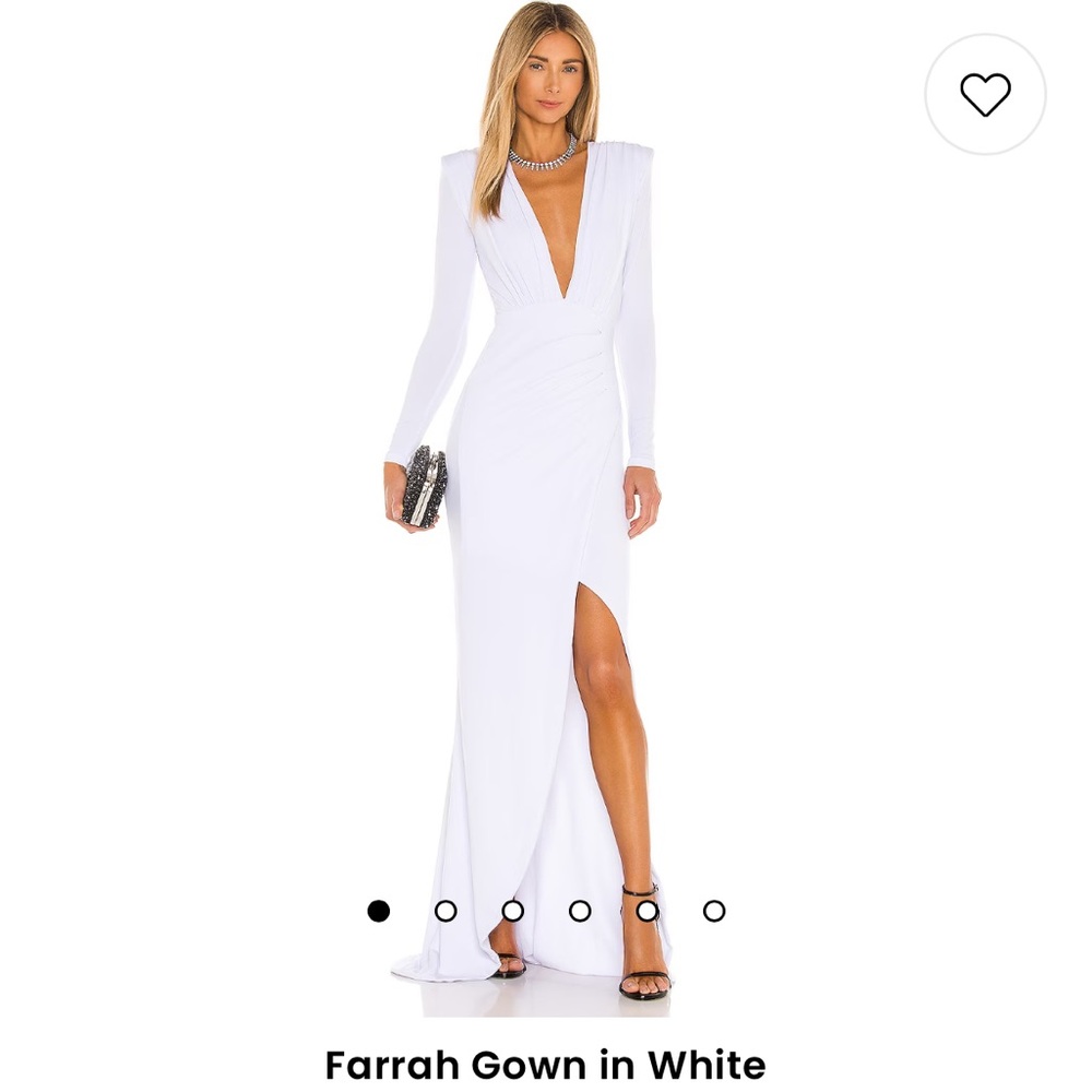Nookie Farrah Gown in White